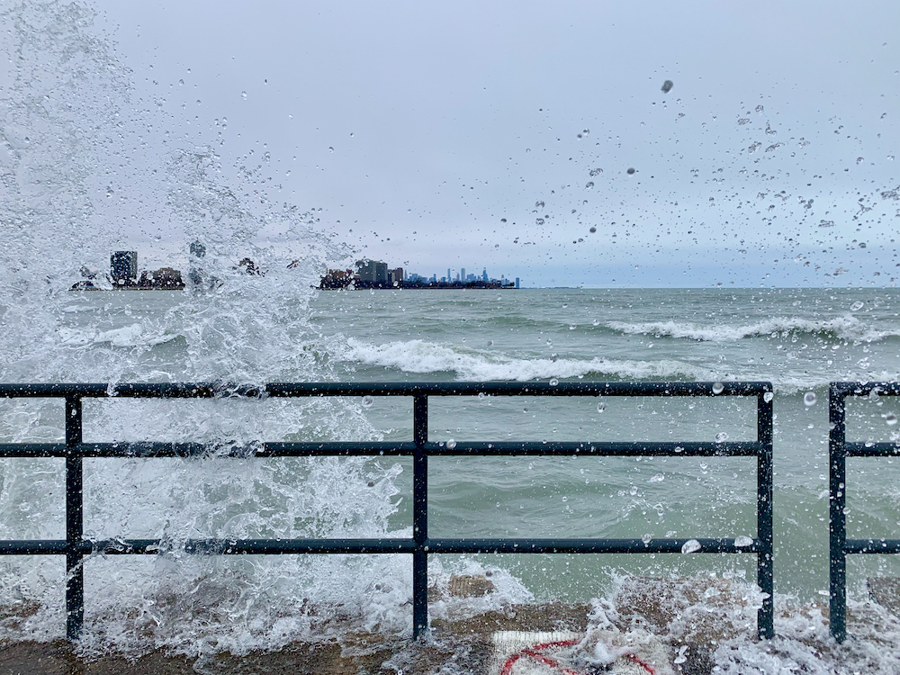 Lake Michigan Splash